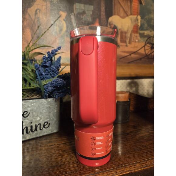 Stanley x "ELF" 30oz Red Delicious Quencher Tumbler NEW (1 Tumbler) - Picture 2 of 9